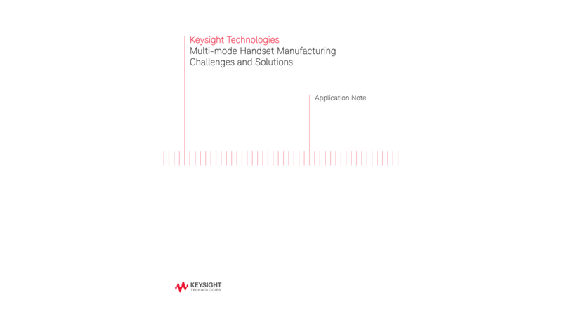 Multimode Testing Challenges and Solutions